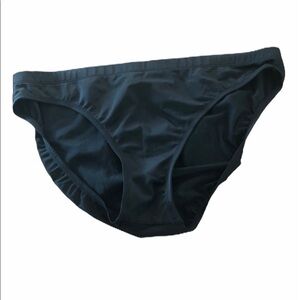 Motherhood Maternity Solid Black Neutral Bikini Swim Bottom XL Summer